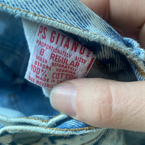 Gitano Acid Wash 90s Jeans - Picture 7 of 9